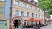 Das Hotel Au Lion d'Or liegt im Elsass in der kleinen romantischen Stadt La Petite Pierre.